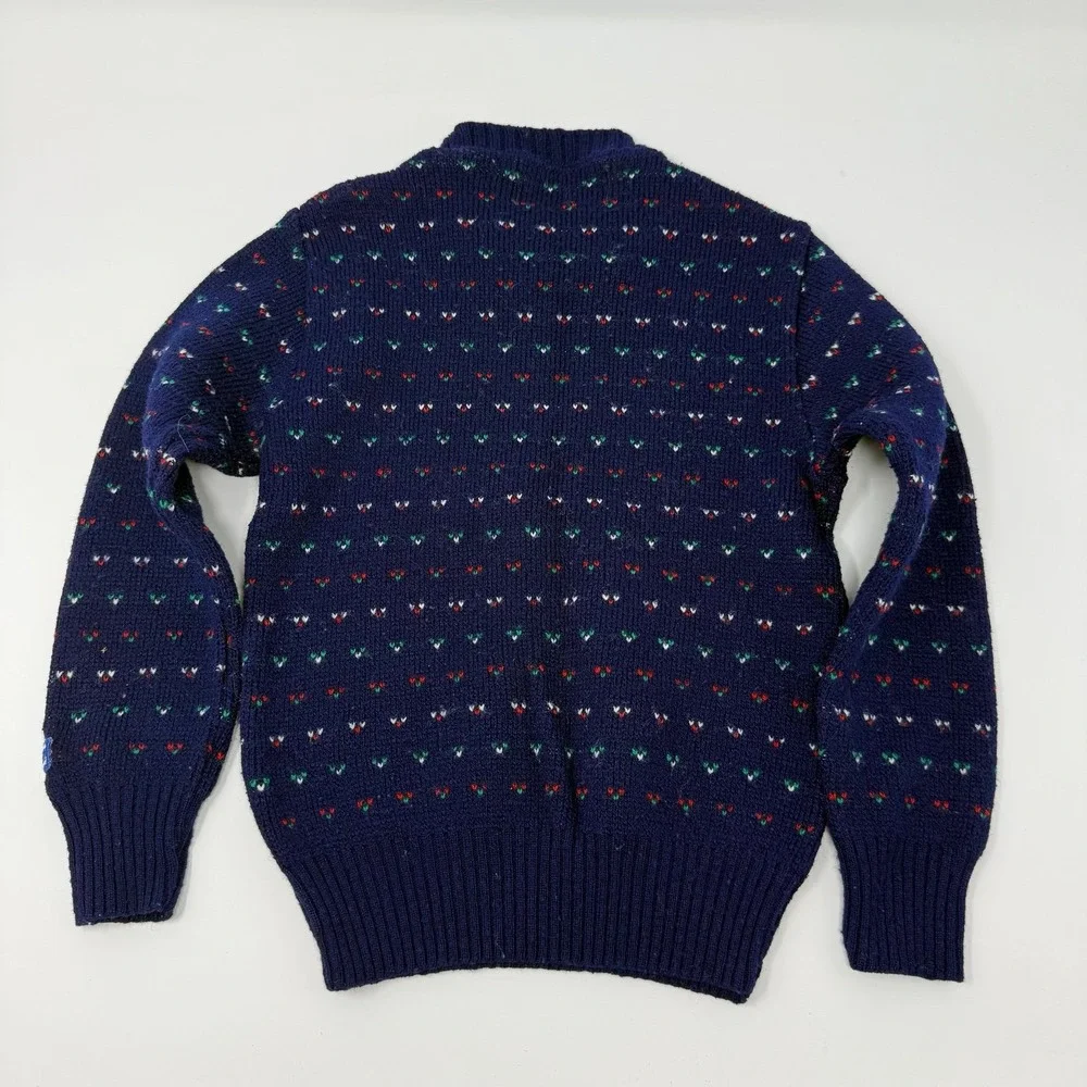 Vintage Oshkosh B'Gosh blue‎ sweater size 4